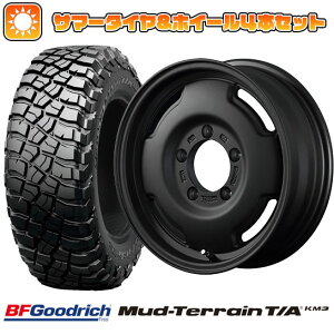 【取付対象】30X9.5R15 夏タイヤ ホイール4本セット ジムニーシエラ BFグッドリッチ マッドテレーンT/A KM3 アピオ ワイルドボア SR 6J 6.00-15