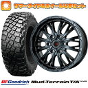 265/65R17 夏タイヤ ホイール4本セット プラド BFグッドリッチ マッドテレーンT/A KM3 レアマイスター LMG ヴァスティア(セミグロスブラック) 17インチ