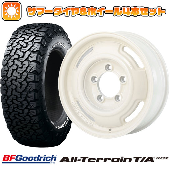 【取付対象】30X9.5R15 夏タイヤ ホイール4本セット ジムニーシエラ BFグッドリッチ オールテレーンT/A KO2 RWL/RBL アピオ ワイルドボア SR+ 6J 6.00-15