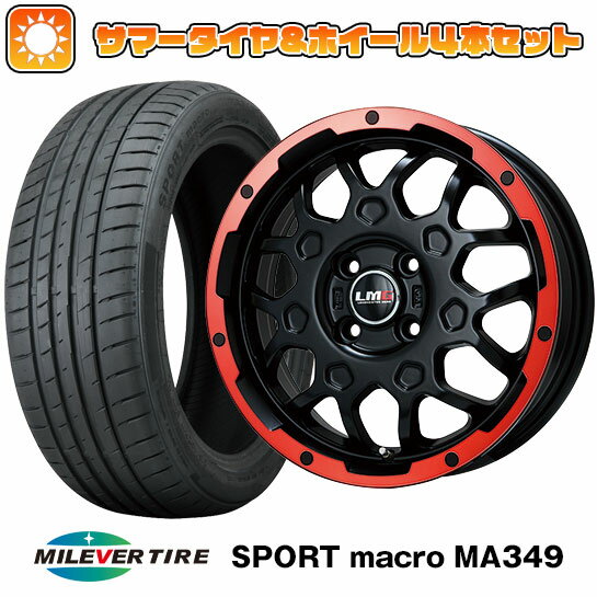  ŷԾŹ㤨֡ڼоݡ205/45R17 ƥ ۥ4ܥå (4/100 MILEVER ݡĥޥ MA349ʸ LEHRMEISTER LMG MS-9W ޥåȥ֥ååɥ 17̵ۡפβǤʤ70,400ߤˤʤޤ