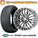 【取付対象】215/35R19 夏タイヤ ホイール4本セット MILEVER スポーツマクロ MA349（限定） (5/100車用) ワーク シュヴァート SG2 19インチ(送料無料)