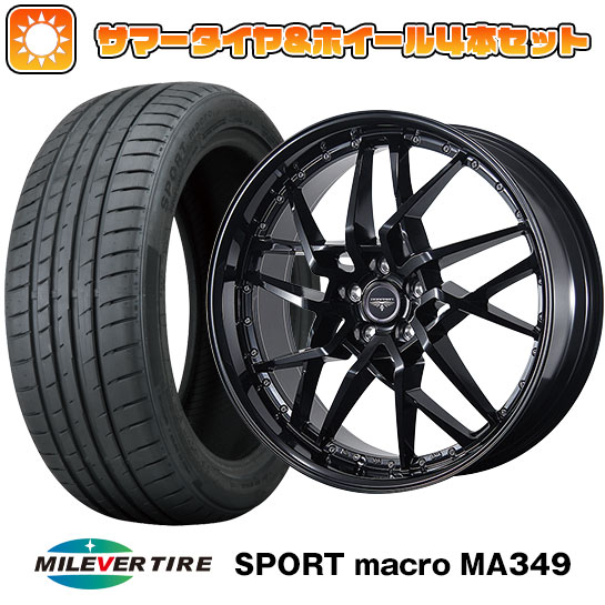 ytΏہz225/50R17 ă^C zC[4{Zbg (5/114ԗp) MILEVER X|[c}N MA349ij gs[ ht SfBI 17C`yz