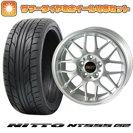 215/35R18 夏タイヤ ホイール4本セット (5/114車用) NITTO NT555 G2 BBS JAPAN RG-R 18インチ