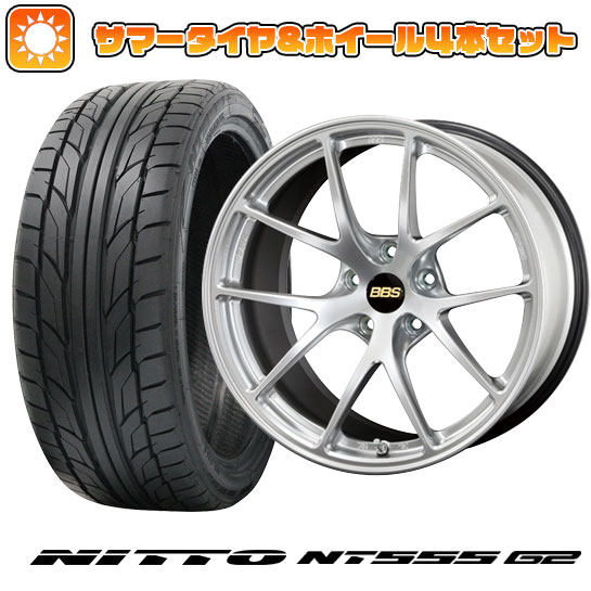 215/45R18 夏タイヤ ホイール4本セット (5/114車用) NITTO NT555 G2 BBS JAPAN RI-A 18インチ