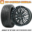 215/35R18 夏タイヤ ホイール4本セット (5/114車用) NITTO NT555 G2 プレミックス MER-X(マットブラック) 18インチ