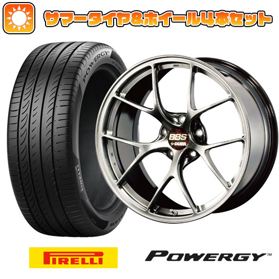 【取付対象】235/35R19 夏タイヤ ホイール4本セット PIRELLI パワジー (5/114車用) BBS JAPAN RI-D 19インチ(送料無料)