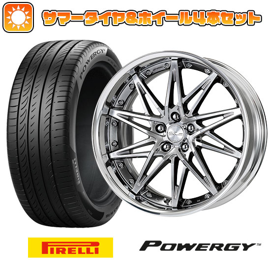 【取付対象】235/35R19 夏タイヤ ホイール4本セット PIRELLI パワジー (5/114車用) WORK シュヴァート SG1 19インチ【送料無料】