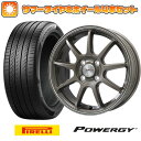 【取付対象】205/45R16 夏タイヤ ホイール4本セット PIRELLI パワジー (4/100車用) LEHRMEISTER LMスポーツLM-QR ブロンズ/ラインポリッシュ 16インチ【送料無料】