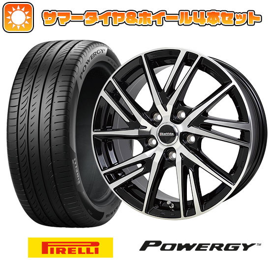 【取付対象】215/60R16 夏タイヤ ホイール4本セット PIRELLI パワジー (5/114車用) ホットスタッフ ラフィット LW-06II 16インチ【送料無料】