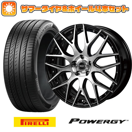 【取付対象】215/50R17 夏タイヤ ホイール4本セット (5/114車用) PIRELLI パワジー MONZA ワーウィック MX-09 17インチ【送料無料】