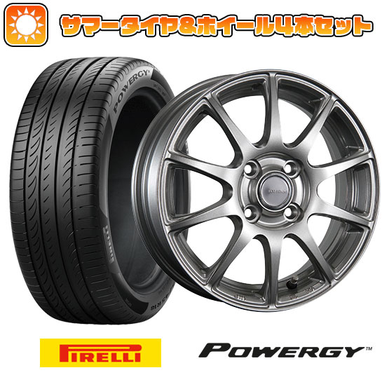 【取付対象】205/65R15 夏タイヤ ホイール4本セット (5/114車用) PIRELLI パワジー ブリヂストン エコフォルム SE-23 15インチ【送料無料】