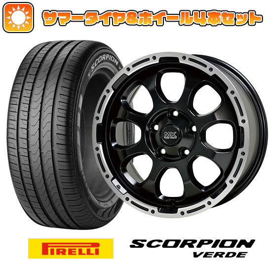 【取付対象】215/70R16 夏タイヤ ホイール4本セット PIRELLI スコーピオン ヴェルデ (5/114車用) HOT STUFF マッドクロス グレイス 16インチ【送料無料】