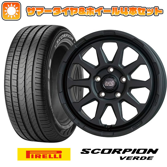 【取付対象】215/70R16 夏タイヤ ホイール4本セット PIRELLI スコーピオン ヴェルデ (5/114車用) HOT STUFF マッドクロス レンジャー 16インチ【送料無料】