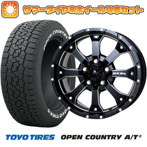 【取付対象】175/80R16 夏タイヤ ホイール4本セット ジムニー TOYO OPEN COUNTRY A/T III MKW MK-46 M/L+ 16インチ【送料無料】