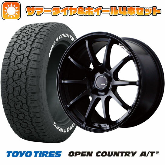 225/65R17 夏タイヤ ホイール4本セット (5/114車用) TOYO オープンカントリー A/T III RWL/RBL SSR GTV02 17インチ