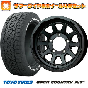 【取付対象】215/75R15 夏タイヤ ホイール4本セット ジムニーシエラ TOYO OPEN COUNTRY A/T III HOT STUFF マッドクロス レンジャー 15インチ【送料無料】