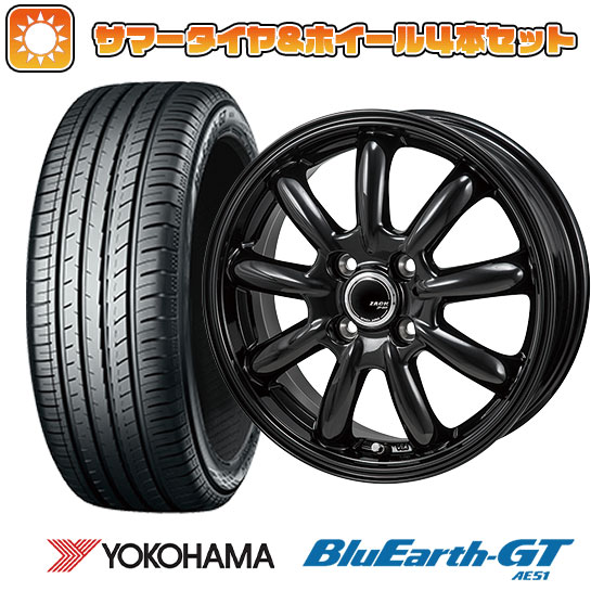 【取付対象】195/45R16 夏タイヤ ホイール4本セット YOKOHAMA ブルーアース GT AE51 (4/100車用) モンツァ ZACK JP-209 16インチ【送料無料】