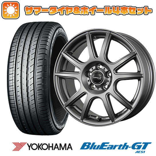 【取付対象】205/60R16 夏タイヤ ホイール4本セット YOKOHAMA ブルーアース GT AE51 (5/114車用) TOPY シビラ NEXT PX 16インチ【送料無料】