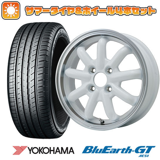 ڼоݡ155/65R14 ƥ ۥ4ܥå YOKOHAMA ֥롼 GT AE51 (ڼư) BRANDLE...