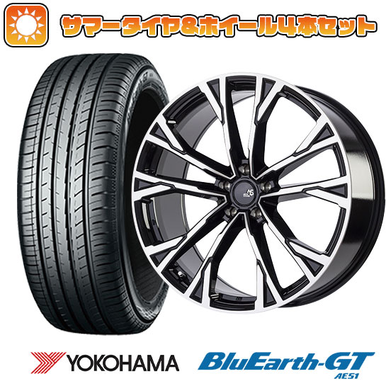 235/50R18 夏タイヤ ホイール4本セット YOKOHAMA ブルーアース GT AE51 (5/114車用) AUTOSTRADA エクシオン 18インチ