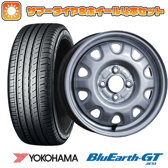 ڼоݡ 155/65R14 ƥ ۥ4ܥå YOKOHAMA ֥롼 GT AE51 (ڼư) ȥԡ ...
