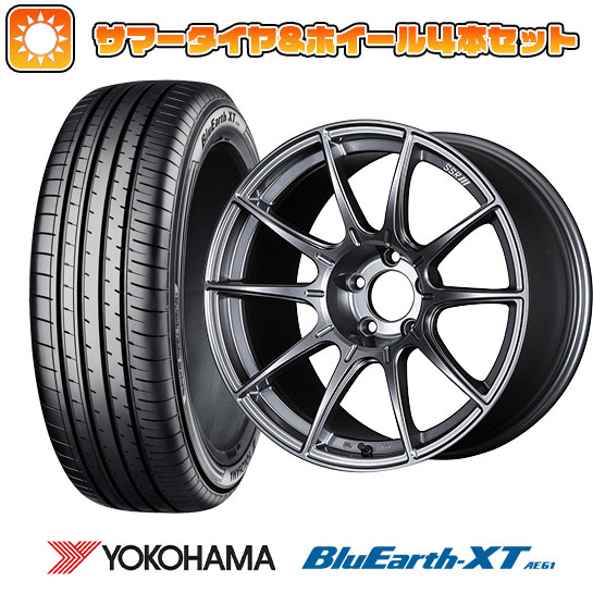 ytΏہz225/55R18 ă^C zC[4{Zbg YOKOHAMA u[A[X XT AE61 (5/114ԗp) SSR GTX01 18C`yz