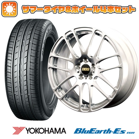 【取付対象】195/65R15 夏タイヤ ホイール4本セット (5/100車用) YOKOHAMA ブルーアース ES32 BBS JAPAN RE-L2 15インチ【送料無料】