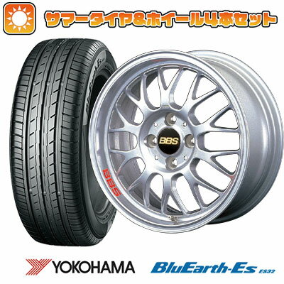 【取付対象】185/55R15 夏タイヤ ホイール4本セット (4/100車用) YOKOHAMA ブルーアース ES32 BBS JAPAN RG-F 15インチ【送料無料】
