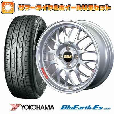 【取付対象】205/45R16 夏タイヤ ホイール4本セット YOKOHAMA ブルーアース ES32 (4/100車用) BBS JAPAN RG-F 16インチ【送料無料】