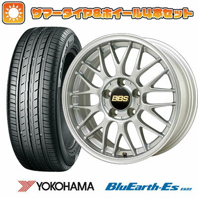 【取付対象】215/60R16 夏タイヤ ホイール4本セット YOKOHAMA ブルーアース ES32 (5/114車用) BBS JAPAN RG-F 16インチ【送料無料】