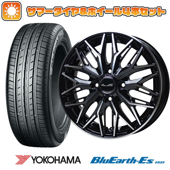 【取付対象】185/65R15 夏タイヤ ホイール4本セット YOKOHAMA ブルーアース ES32 (4/100車用) HOT STUFF プレシャス アストM3 15インチ【送料無料】