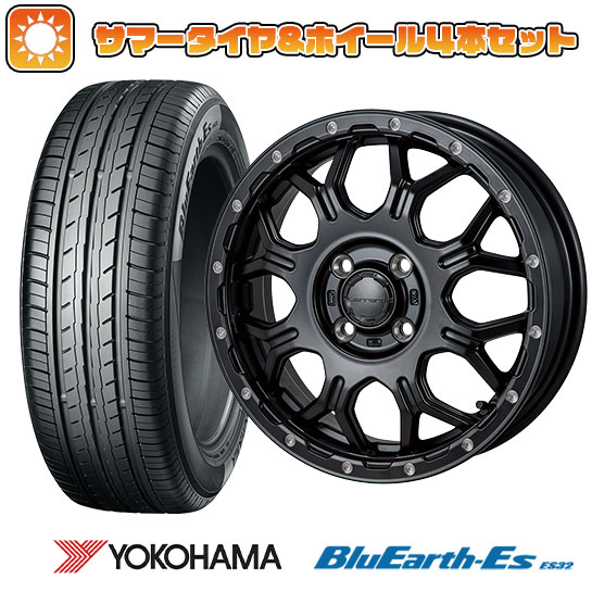 【取付対象】175/65R15 夏タイヤ ホイール4本セット YOKOHAMA ブルーアース ES32 (4/100車用) MONZA HI-BLOCK ジェラード 15インチ【送料無料】