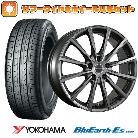 【取付対象】205/60R16 夏タイヤ ホイール4本セット YOKOHAMA ブルーアース ES32 (5/114車用) BRIDGESTONE バルミナ AR12 16インチ【送料無料】