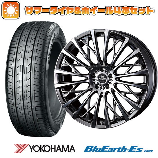 【取付対象】225/35R19 夏タイヤ ホイール4本セット YOKOHAMA ブルーアース ES32 (5/100車用) WEDS クレンツェ シュリット 855EVO 19インチ【送料無料】