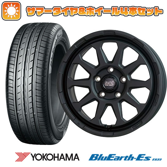 【取付対象】215/60R17 夏タイヤ ホイール4本セット YOKOHAMA ブルーアース ES32 (5/114車用) HOT STUFF マッドクロス レンジャー 17インチ【送料無料】