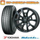 エントリーしてタイヤ交換チケット同時購入でポイント10倍! 215/60R17 夏タイヤ ホイール4本セット (5/114車用) YOKOHAMA ブルーアース ES32 ビッグウエイ B-LUGNAS BRD(マットブラック) 17インチ