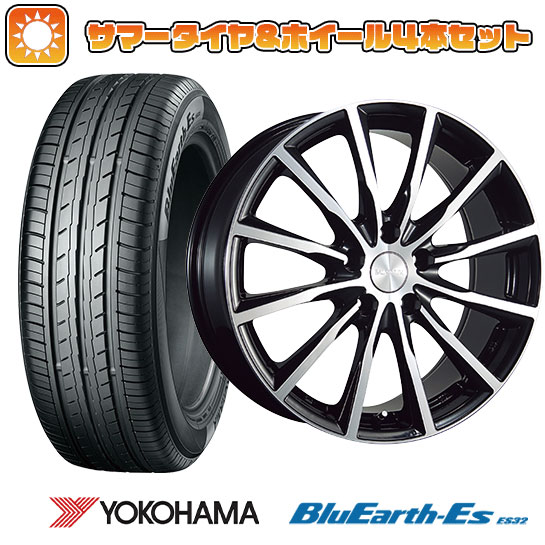 【取付対象】215/50R17 夏タイヤ ホイール4本セット (5/114車用) YOKOHAMA ブルーアース ES32 ブリヂストン バルミナ A12 17インチ【送料無料】