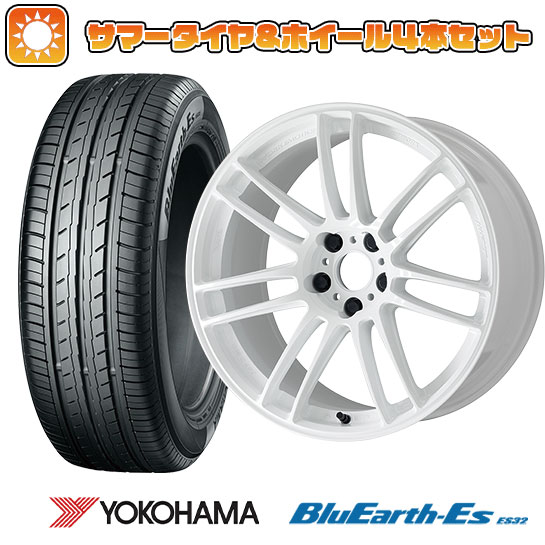 【取付対象】225/35R19 夏タイヤ ホイール4本セット YOKOHAMA ブルーアース ES32 (5/100車用) WORK エモーション ZR7 19インチ(送料無料)