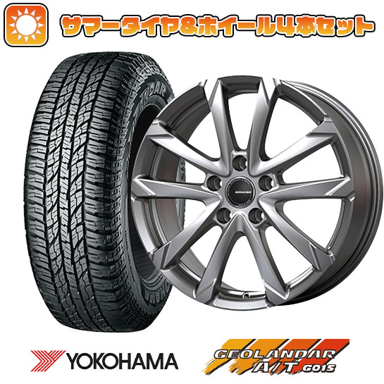 ytΏہz225/60R17 ă^C zC[4{Zbg YOKOHAMA WI_[ A/T G015 OWL/RBL (5/114ԗp) KOSEI NCVY GC36F 17C`yz