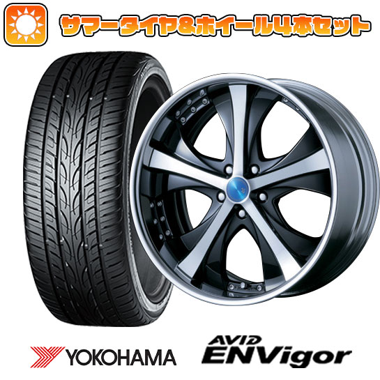 【取付対象】245/40R19 夏タイヤ ホイール4本セット YOKOHAMA エイビッド エンビガーS321 (5/114車用) MZ SPEED JJブレイクスルー 19インチ【送料無料】