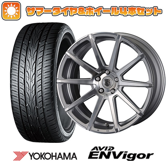 【取付対象】225/40R18 夏タイヤ ホイール4本セット YOKOHAMA エイビッド エンビガーS321 (5/100車用) CRIMSON クラブリネア マルディーニ FF 18インチ【送料無料】