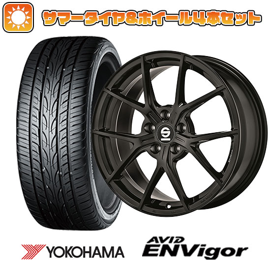 【取付対象】245/40R19 夏タイヤ ホイール4本セット YOKOHAMA エイビッド エンビガーS321 (5/114車用) OZ SPARCO ポディオ 19インチ【送料無料】