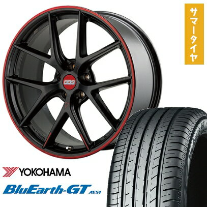 【取付対象】225/40R19 夏タイヤ ホイール4本セット YOKOHAMA ブルーアース GT AE51 (5/114車用) BBS GERMANY CI-R ニュルブルクリンク エディション 19インチ【送料無料】
