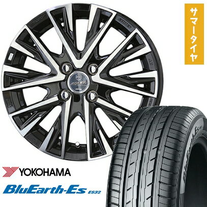 【取付対象】165/65R13 夏タイヤ ホイール4本セット YOKOHAMA ブルーアース ES32 (軽自動車用) KYOHO スマック レジーナ 13インチ【送料無料】