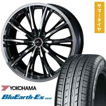 【取付対象】225/35R19 夏タイヤ ホイール4本セット YOKOHAMA ブルーアース ES32 (5/114車用) WEDS レオニス RT 19インチ【送料無料】