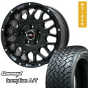 【取付対象】215/65R16 夏タイヤ ホイール4本セット GRIPMAX インセプション A/T RWL(限定) (5/114車用) LEHRMEISTER LMG MS-9W グロスブラック 16インチ【送料無料】