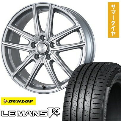 【取付対象】225/45R19 夏タイヤ ホイール4本セット DUNLOP ルマン V+(ファイブプラス) (5/114車用) BRIDGESTONE エコフォルム SE-20 19インチ【送料無料】