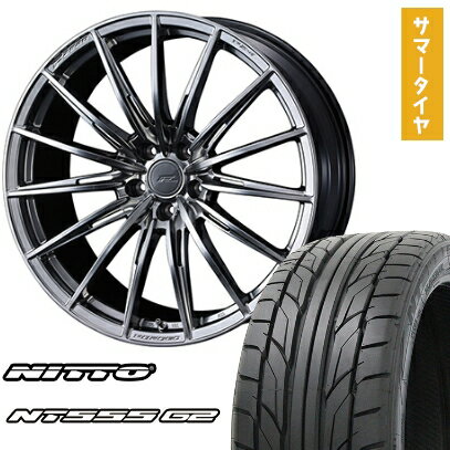 【取付対象】215/40R18 夏タイヤ ホイール4本セット プリウス NITTO NT555 G2 WEDS F-ZERO FZ-4 18インチ【送料無料】