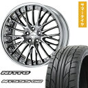 【取付対象】215/35R19 夏タイヤ ホイール4本セット NITTO NT555 G2 (5/100車用) WORK シュヴァート SG2 19インチ【送料無料】