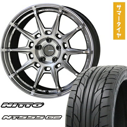 【取付対象】235/50R18 夏タイヤ ホイール4本セット NITTO NT555 G2 (5/114車用) KYOHO ガレルナ レフィーノ 18インチ【送料無料】